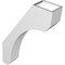 Ekena Millwork 4-in. W x 16-in. D x 24-in. H Legacy Architectural Grade PVC Knee Brace BRCP04X16X24LEC - alternate 2